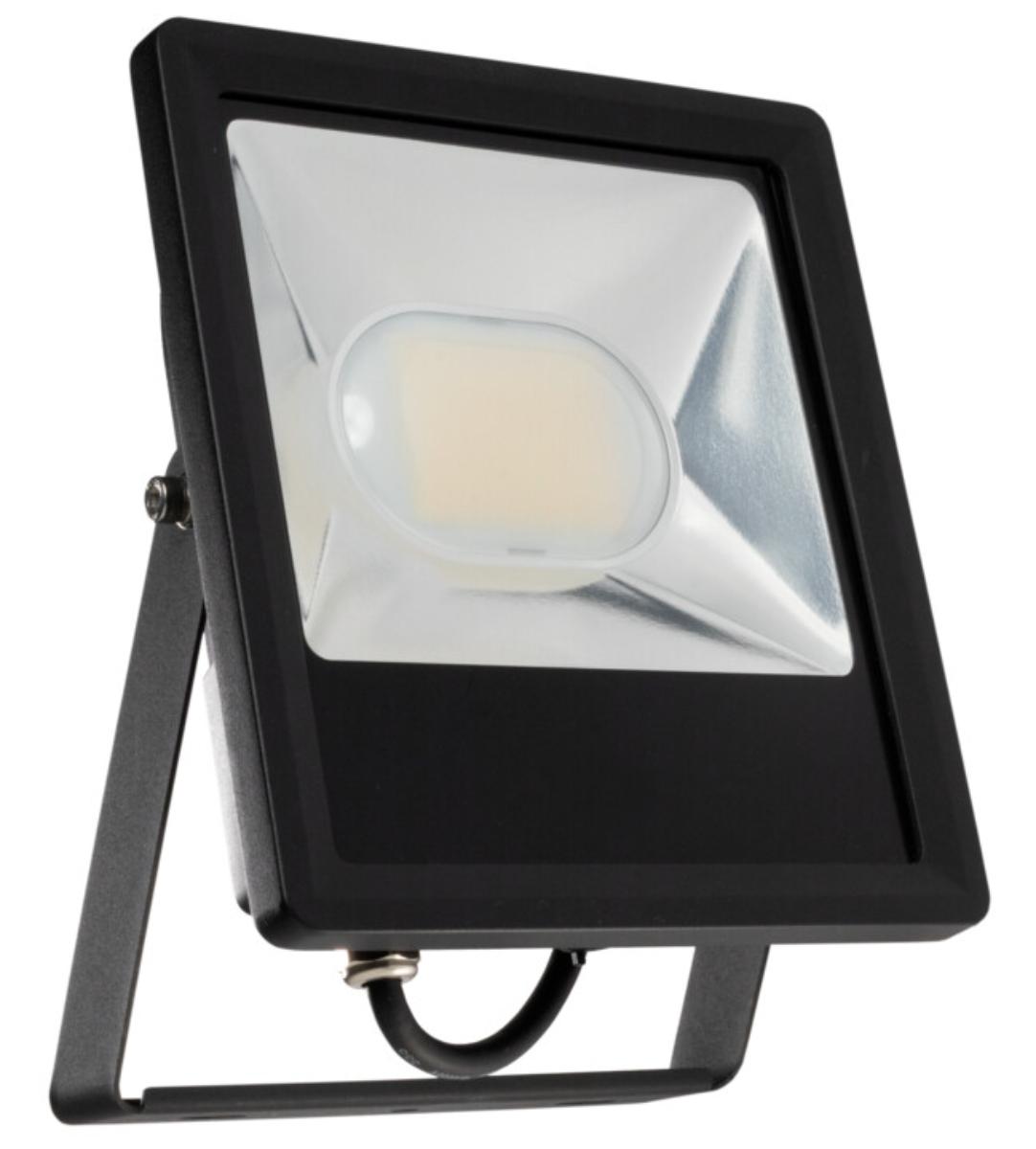 LED FLOODLIGHT SHADOW ECO 50W CCT BLACK