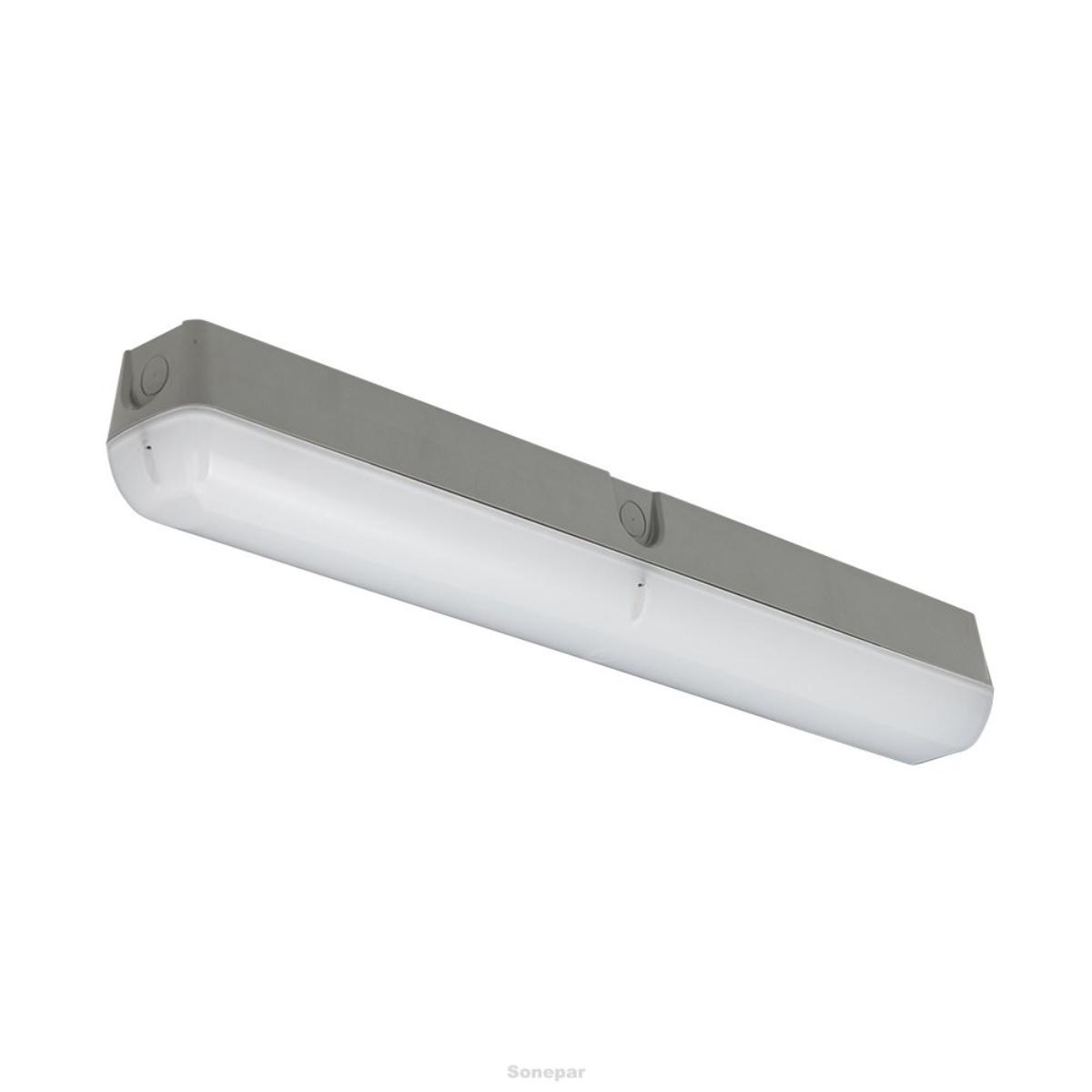 LED W/P BATTEN VANDALED 20W 4000K 600MM