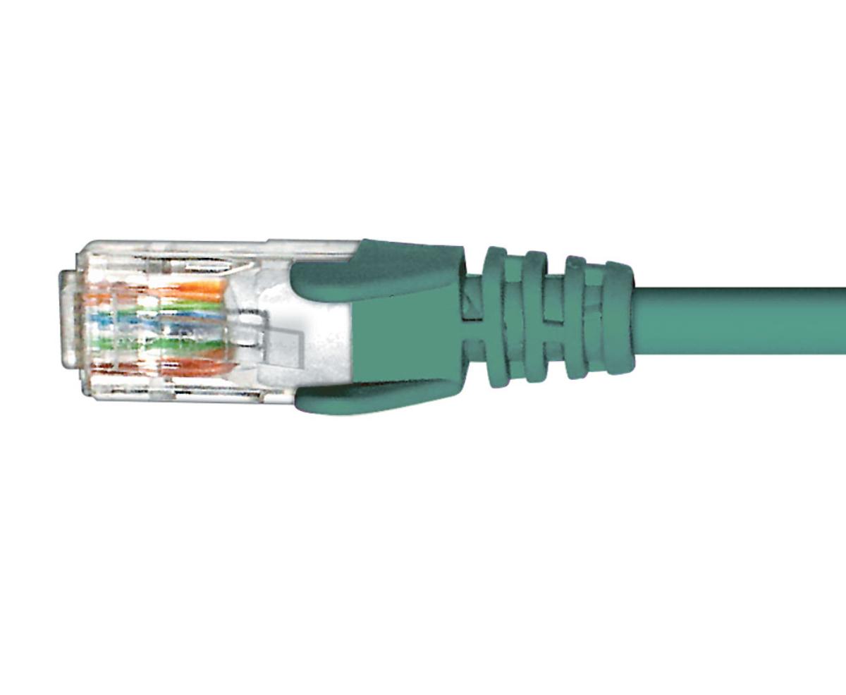 CAT6 PATCHLEAD GREEN 1.0MTR