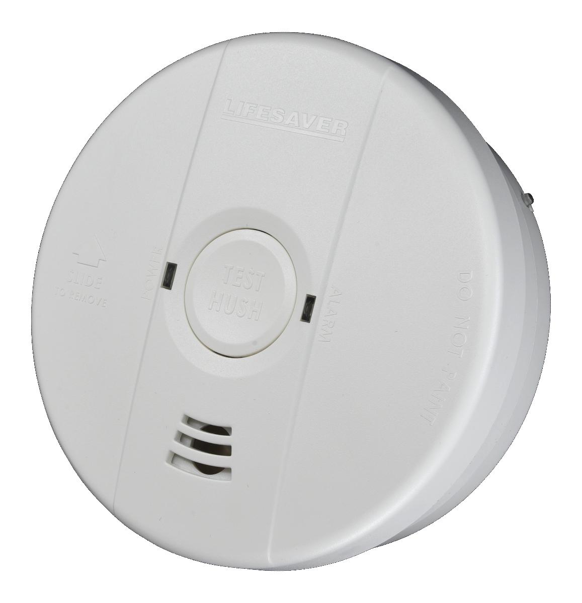 LIFESAVER 240VAC/9VDC BACKUP. SMOKE ALAR