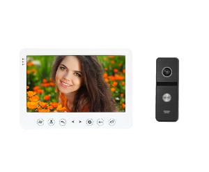 COLOUR HD VIDEO INTERCOM KIT C/W 7 WHITE