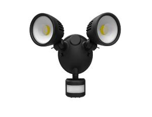 PIERLUX DBL SECURITY LIGHT 24W BLACK PIERLUX DBL SECURITY LIGHT 24W BLACK