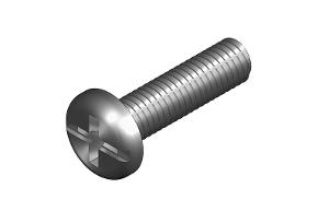 PAN HEAD SCREW M6X25MM ZINC PAN HEAD SCREW M6X25MM ZINC