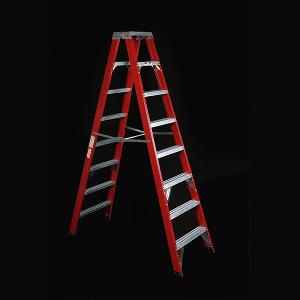 FIBREGLASS DBL SIDED STEP LADDER 3.0M