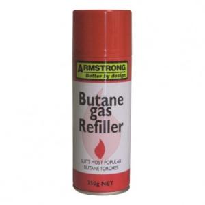ARMSTRONG BUTANE GAS REFILL 250gm ARMSTRONG BUTANE GAS REFILL 250gm