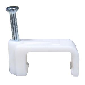 CABLE CLIP WHITE PLASTIC FOR 6MM2 T&E CABLE CLIP WHITE PLASTIC FOR 6MM2 T&E
