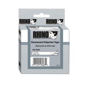POLYESTER TAPE WHITE 12MM X 5.5MTR POLYESTER TAPE WHITE 12MM X 5.5MTR