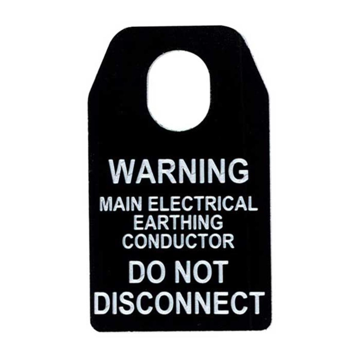 MAIN ELEC EARTH CONDUCTOR TAG (PKT 10)