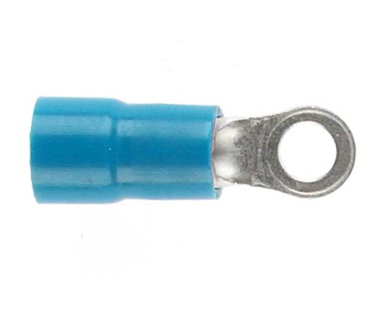 INSUL RING TERM D/G BLUE 3MM STUD 100PK