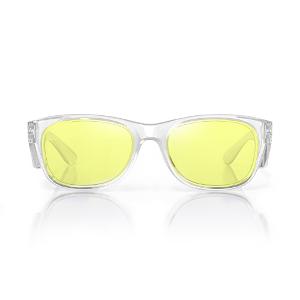 CLASSIC SAFE GLASSES CLR FRAME YELL LENS