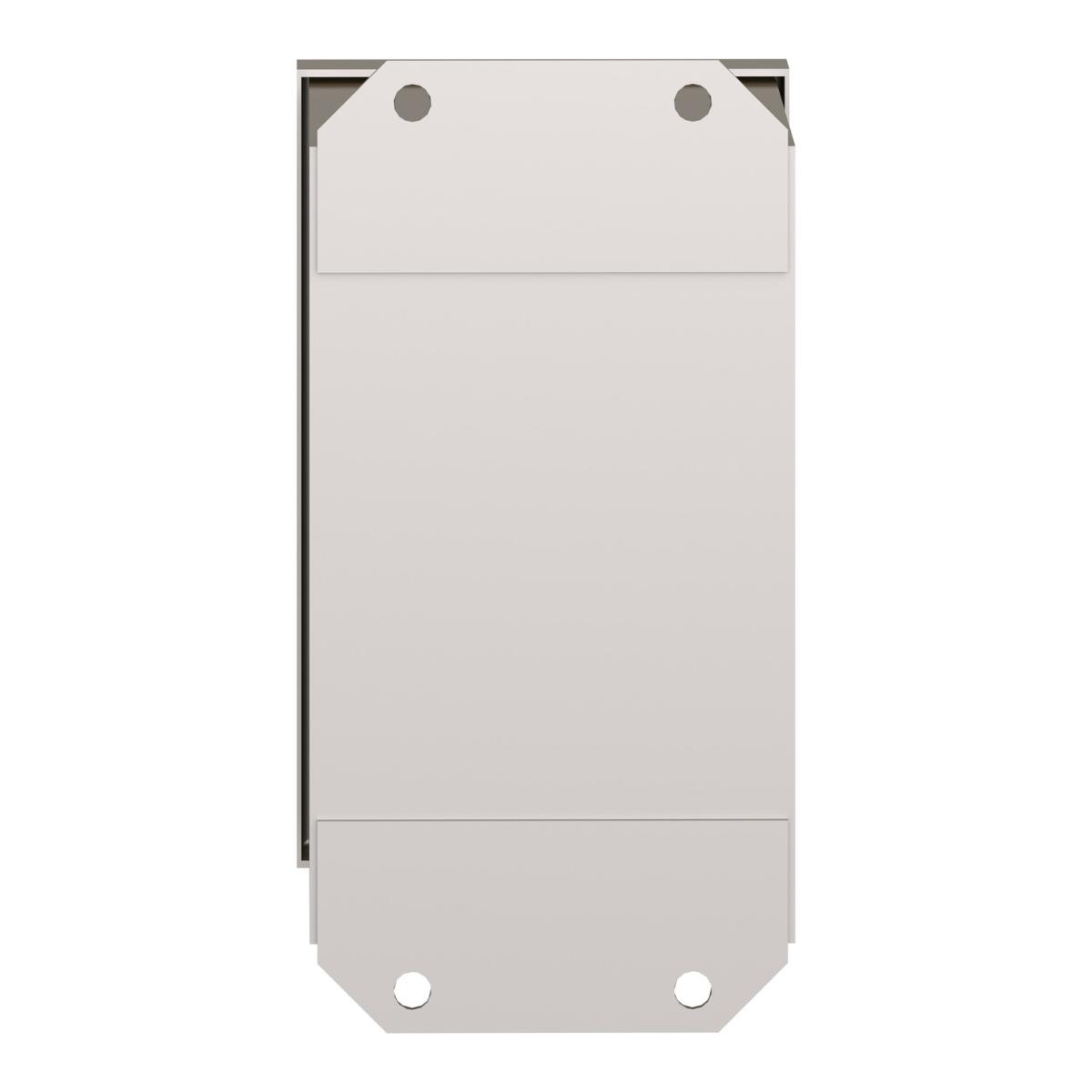 2HOLE EMPTY ENCLOSURE 30mm S/STEEL