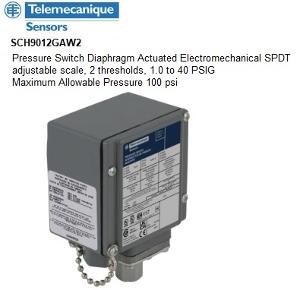 PRESSURE SWITCH 6.9-275KPA ADJUST SCALE PRESSURE SWITCH 6.9-275KPA ADJUST SCALE