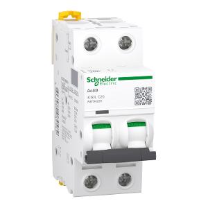 MCB ACTI9 IC60L 2P 20A C CURVE  2MOD MCB ACTI9 IC60L 2P 20A C CURVE  2MOD