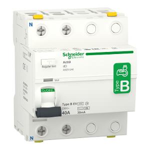 RCCB 2P 40A 30MA 10KA CL B 4MODULE RCCB 2P 40A 30MA 10KA CL B 4MODULE