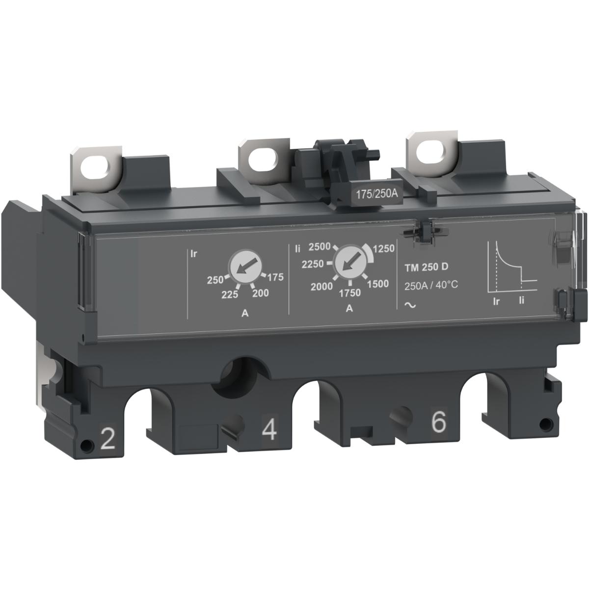 TRIP UNIT TMD NSX250 AC 3P 250A