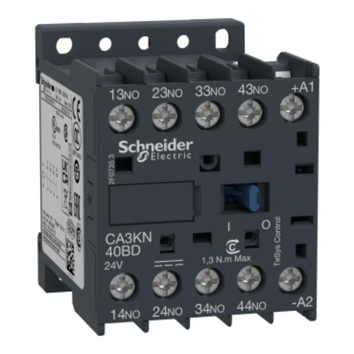 TESYS K CONTROL RELAY 4P 4NO 24VDC