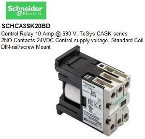 TESYS SK CONTROL RELAY 2P 2NO 24VDC TESYS SK CONTROL RELAY 2P 2NO 24VDC