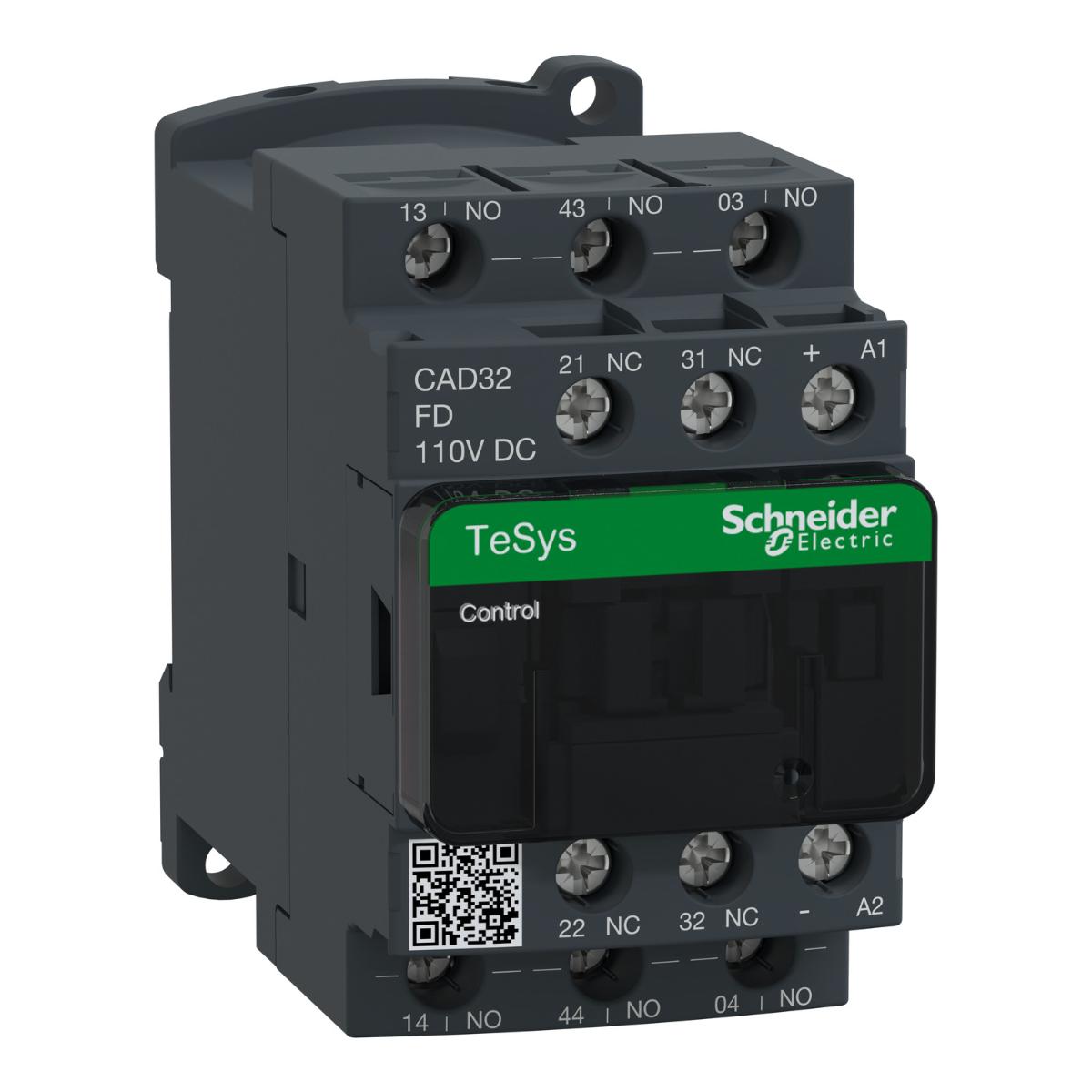 TESYS DECA CONTR RELAY 5P 3NO 2NC 110VDC