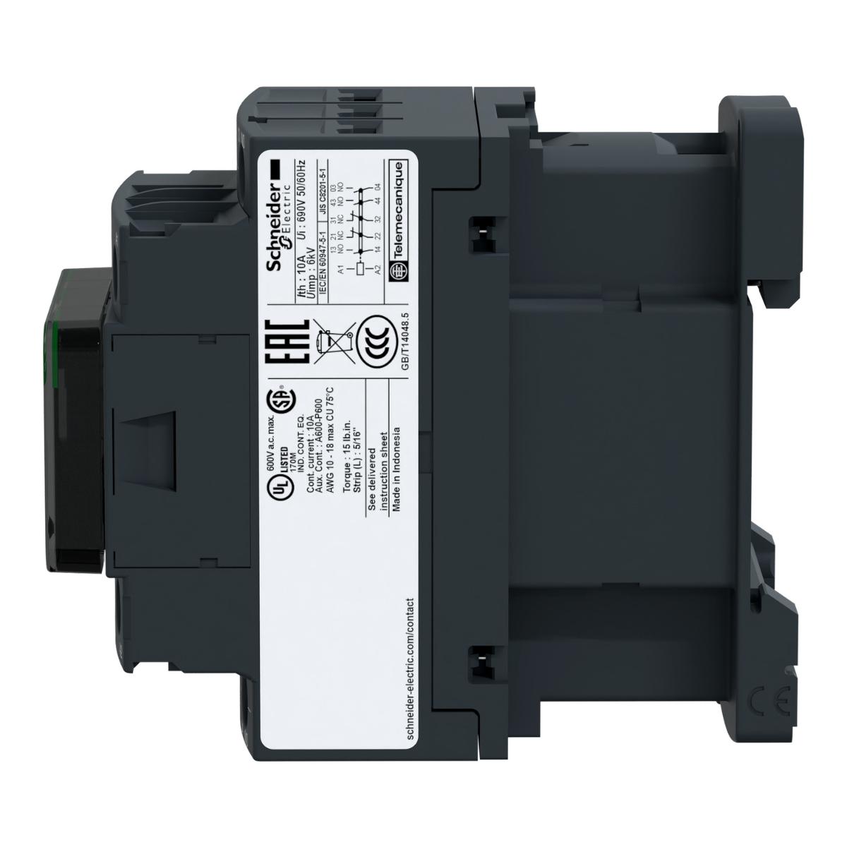 TESYS DECA CONTROL RELAY 5P 5NO 220VDC
