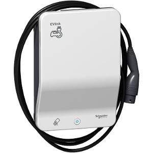 EVLINK SMART WALLBOX 7 KW CABLE T2 RFID