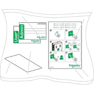 EVLINK PKG PACK 10 RFID BADGES