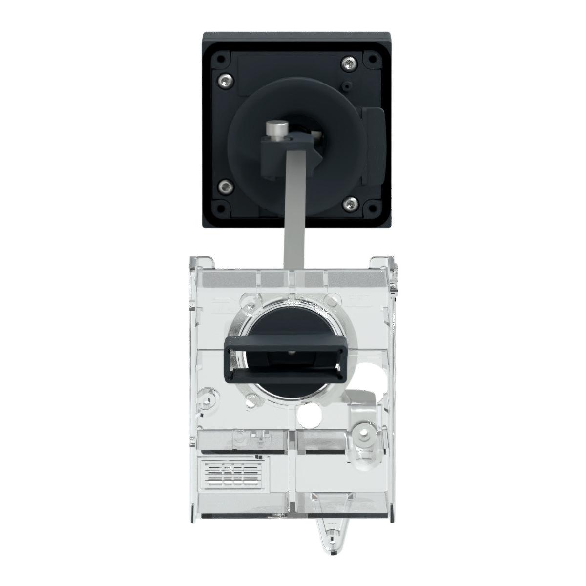 EXT ROTARY HANDLE KIT BLACK GV3L & GV3P