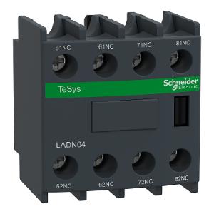 AUX CONTACT BLOCK FRONT MNT 4N/C CONT AUX CONTACT BLOCK FRONT MNT 4N/C CONT