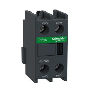 AUX CONTACT BLOCK FRONT MNT 2N/O CONT