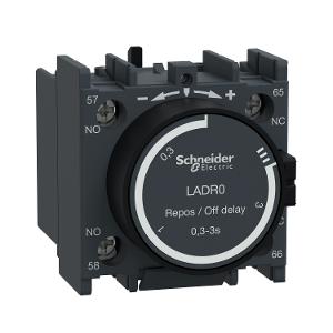DELAY-OFF AUX CONT 0.1-3SEC FRONT 1NO/NC DELAY-OFF AUX CONT 0.1-3SEC FRONT 1NO/NC