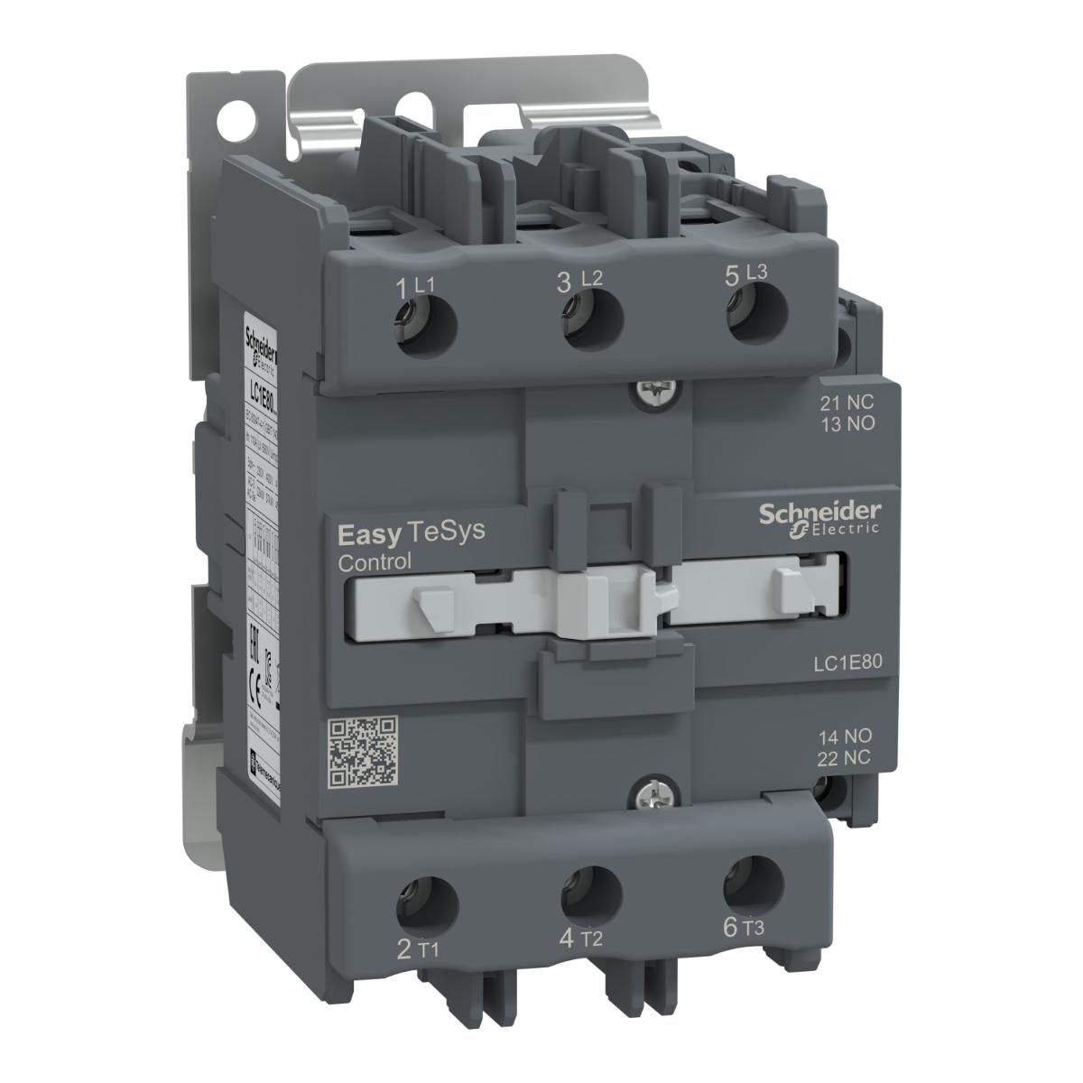 CONTACTOR 3P 37KW 80A AC3 240VAC