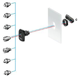 SQUARE LOCK INSERT 8mm FOR SPACIAL S3D SQUARE LOCK INSERT 8mm FOR SPACIAL S3D