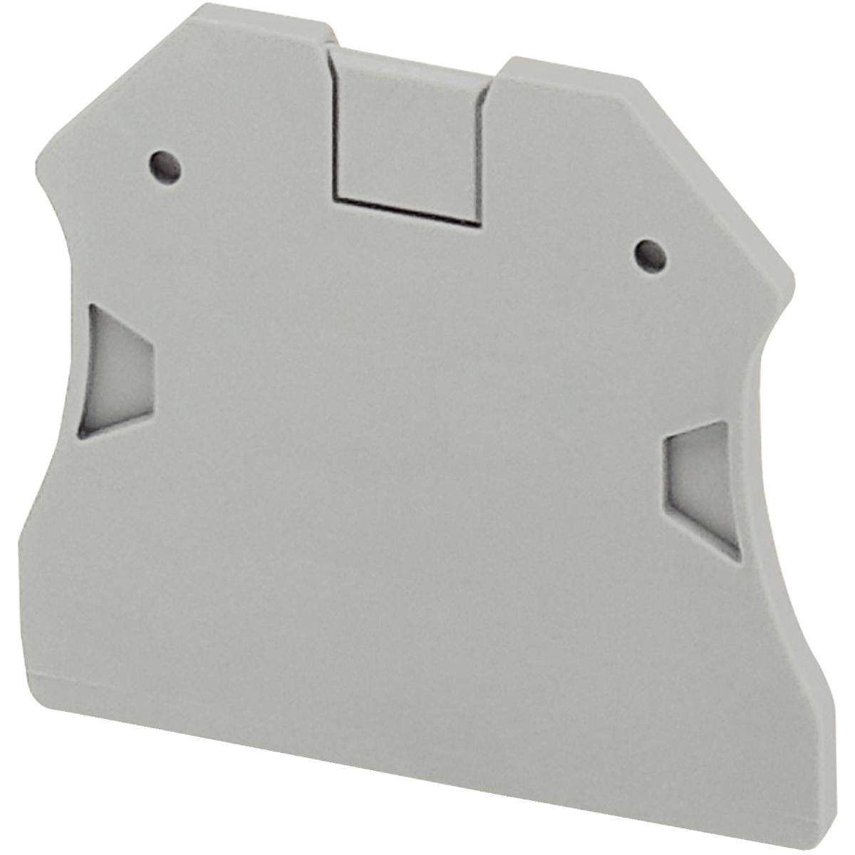 END PLATE FOR NSYTRV22 - NSYTRV42 GREY