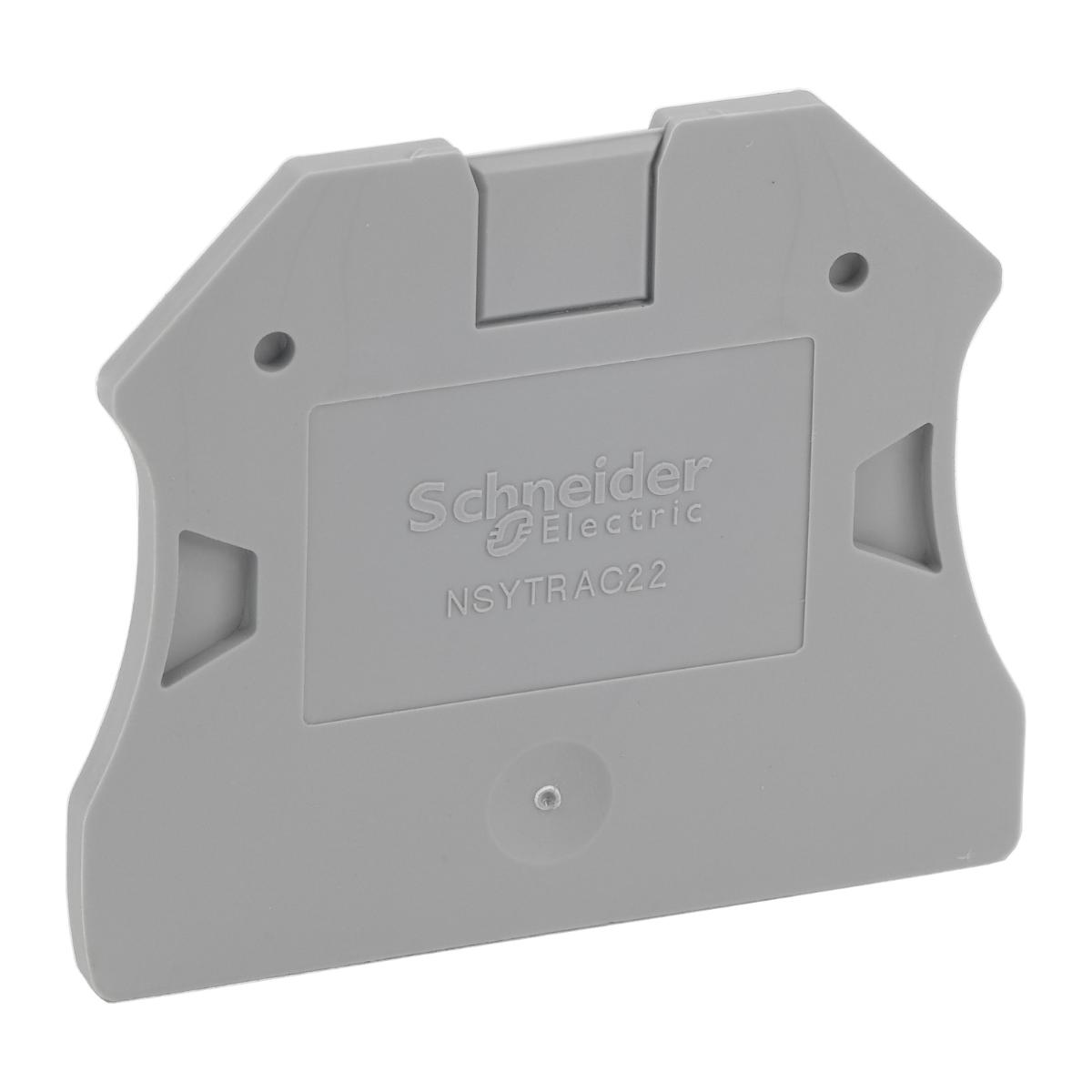 END PLATE FOR NSYTRV22 - NSYTRV42 GREY