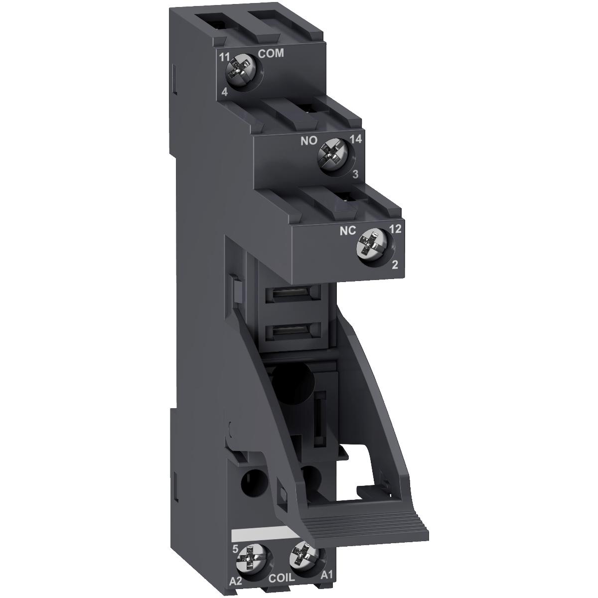 RELAY SOCKET WITH CLAMP FOR RXG1 10A