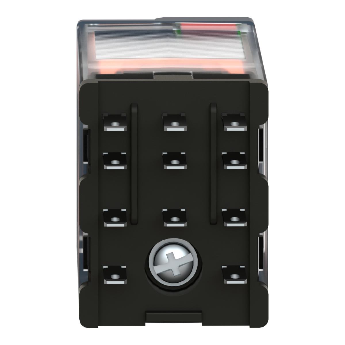 MINI PLUG IN RELAY 4C/O 6A 120VAC + LED