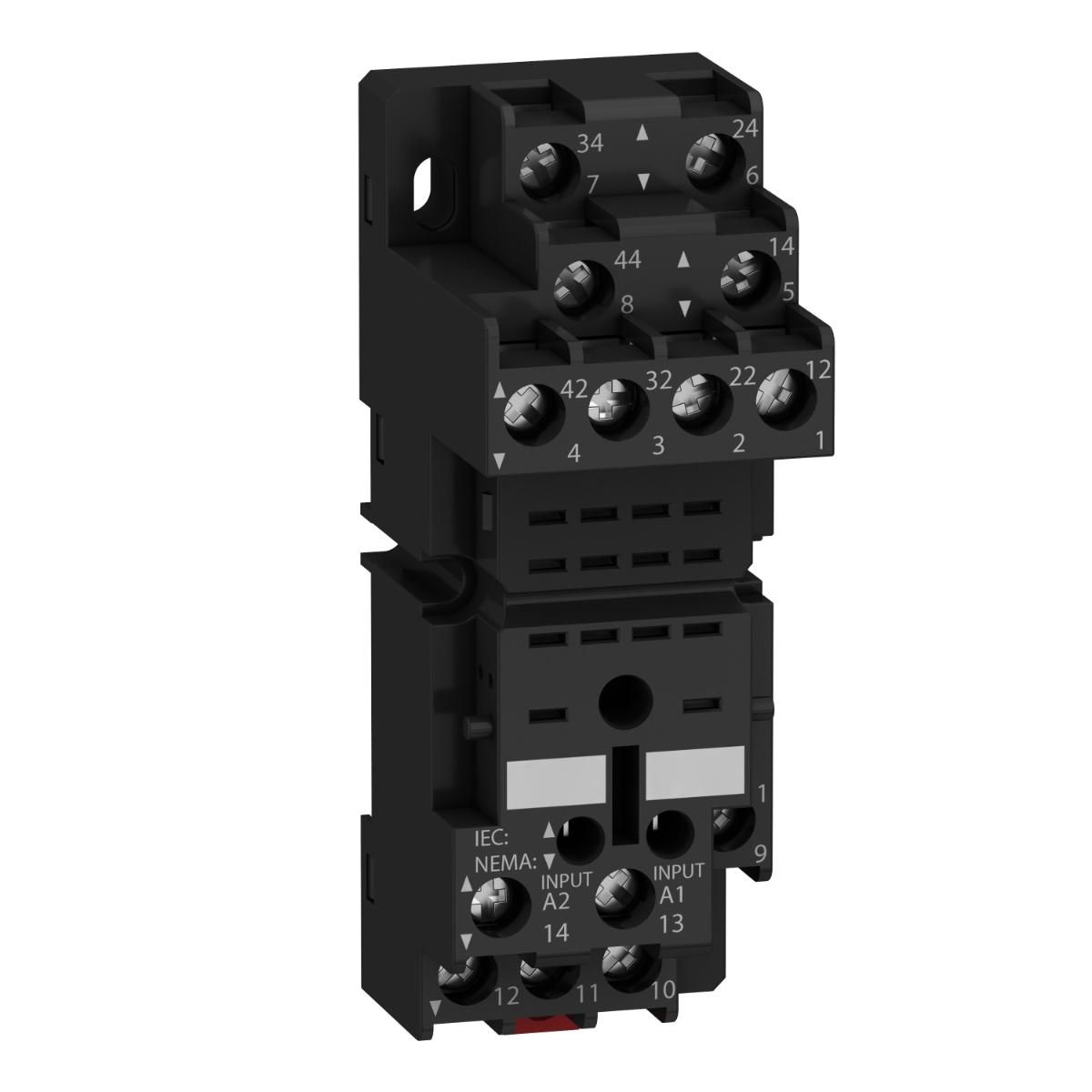 RELAY SOCKET FOR RXM2/RXM4 RELAYS