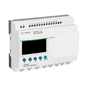 PLC W/DISP 100-240VAC 12D-2A IN/8RLY OUT PLC W/DISP 100-240VAC 12D-2A IN/8RLY OUT