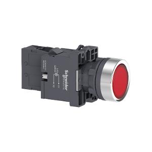 22MM ILLUM P/BUTT FLUSH 220VAC RED 1NO 22MM ILLUM P/BUTT FLUSH 220VAC RED 1NO
