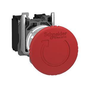 EMERG STOP P/B 22.5MM METAL 40MM M/R RED EMERG STOP P/B 22.5MM METAL 40MM M/R RED