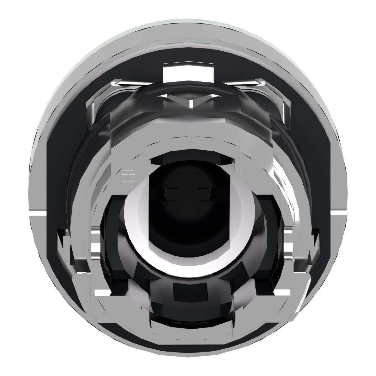 ILLUM P/BUTTON OPER FSH S/R GRN 22mm MTL