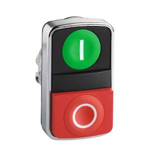 DOUBLE PUSHBUTTON OPER RED O & GREEN I DOUBLE PUSHBUTTON OPER RED O & GREEN I