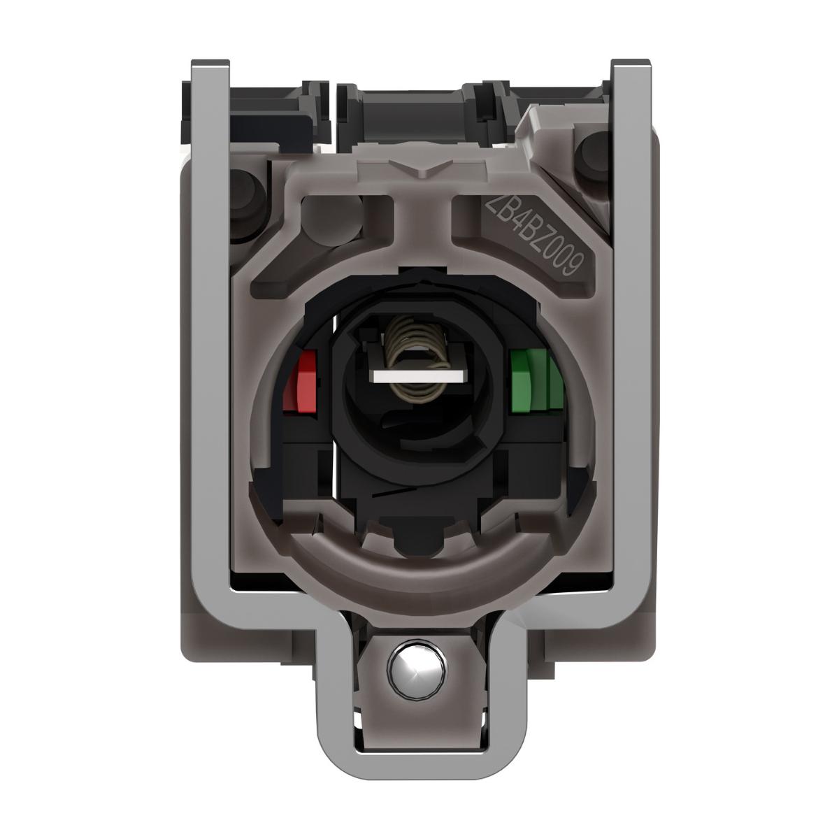 ILLUM P/BUTTON BODY BA9S 250VAC 1NO 1NC