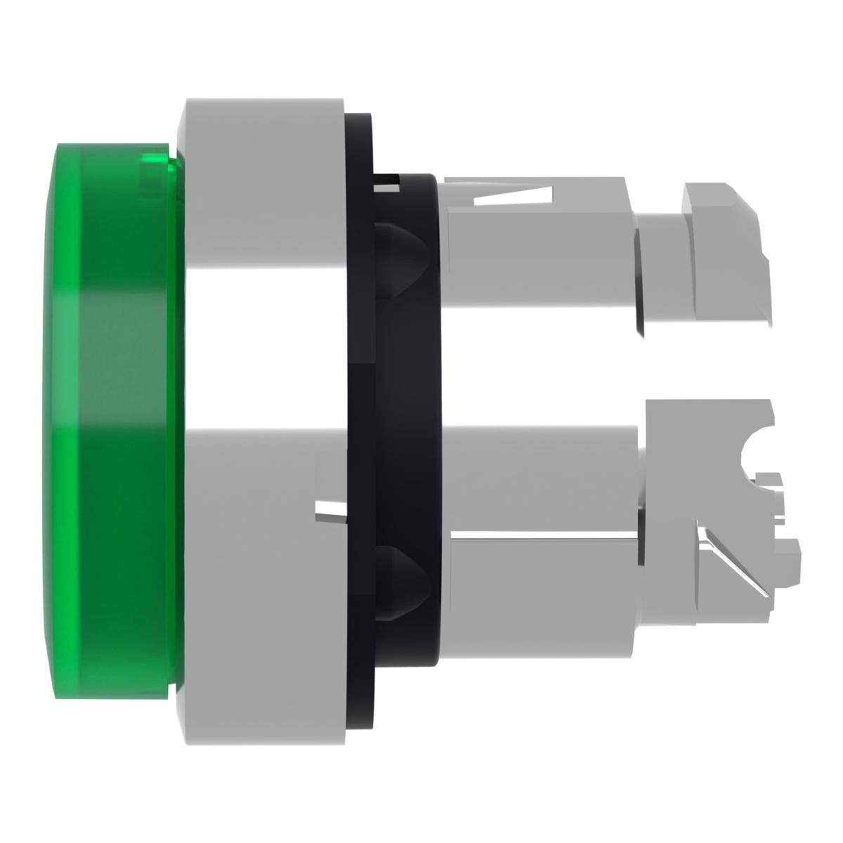 ILLUM PUSHBUTTON OPERATOR LED GRN PROJ