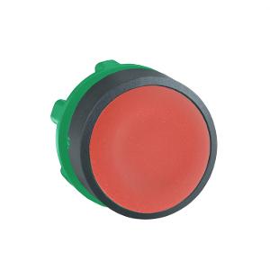 PUSHBUTTON OPER FLUSH S/R RED 22mm