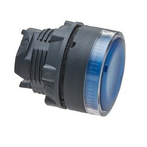 ILLUM P/BUTTON OPER FLUSH BA9S BLU 22mm ILLUM P/BUTTON OPER FLUSH BA9S BLU 22mm