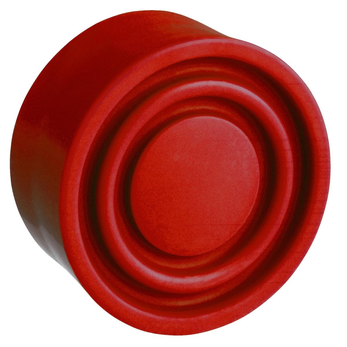 RED BOOT FOR FLUSH 22mm PUSHBUTTON