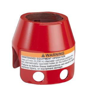 PADLOCKABLE GUARD FOR 40MM M/HEAD P/B PADLOCKABLE GUARD FOR 40MM M/HEAD P/B