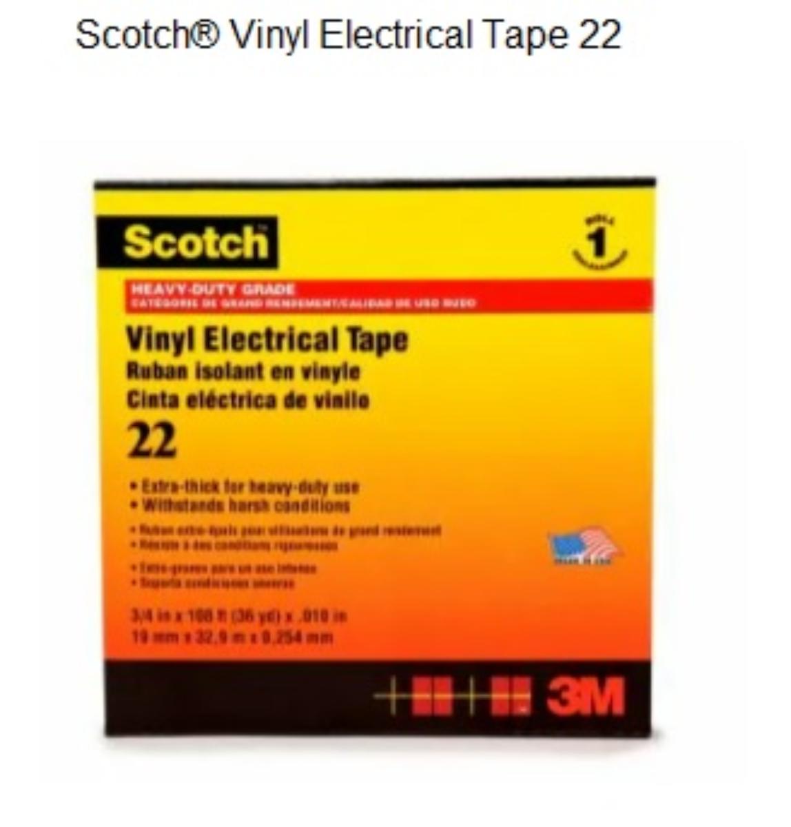 HD VINYL ELECTRICAL TAPE 48mm X 33M BLK