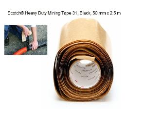 HEAVY DUTY MINING TAPE 50mm X 2.5M BLK