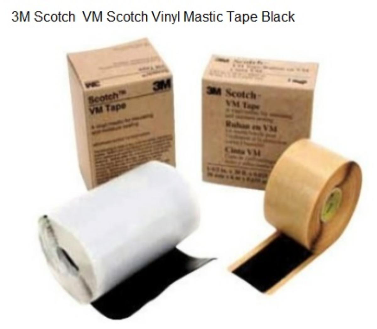 VM VINYL MASTIC TAPE 101mm X 3M BLACK